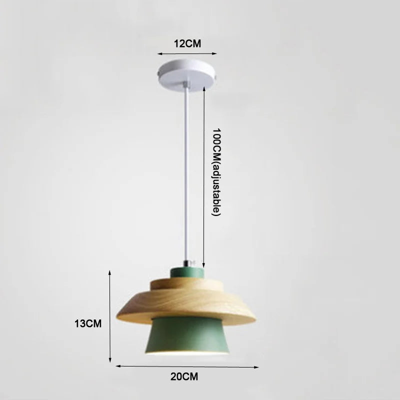 Eleganza Minimalista con Lampadario a LED in Stile Nordico