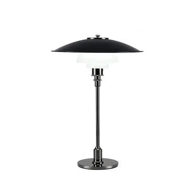 Eleganza Scandinava con Lampada da Scrivania in Vetro