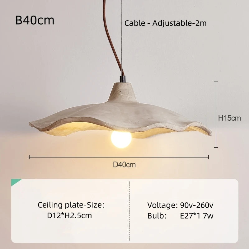 Lampada da Ristorante Giapponese in Stile Nordico – Eleganza Wabi-Sabi per la Tua Casa