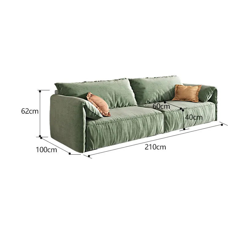 Divano Moderno in Tessuto di Lusso - Comfort e Stile per Ogni Soggiorno