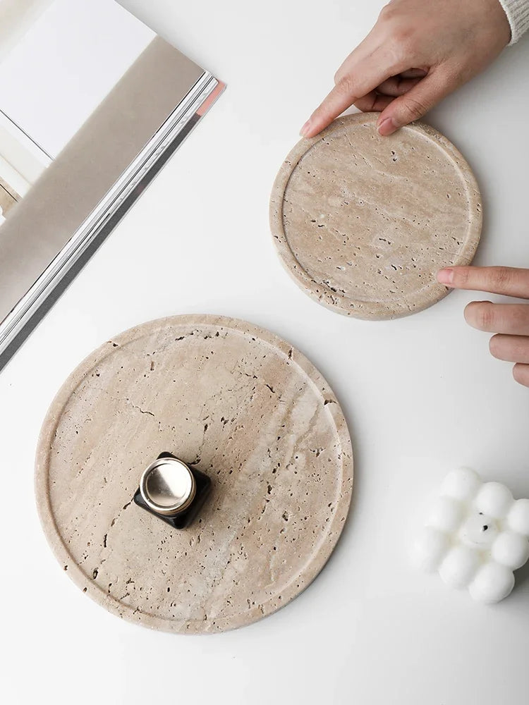 Vassoio Retro in Stile Wabi-Sabi - Eleganza Naturale per Ogni Ambiente