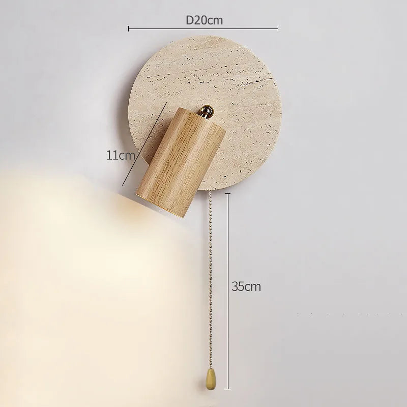 Lampada da Parete Wabi-Sabi - Eleganza Minimalista per la Tua Casa