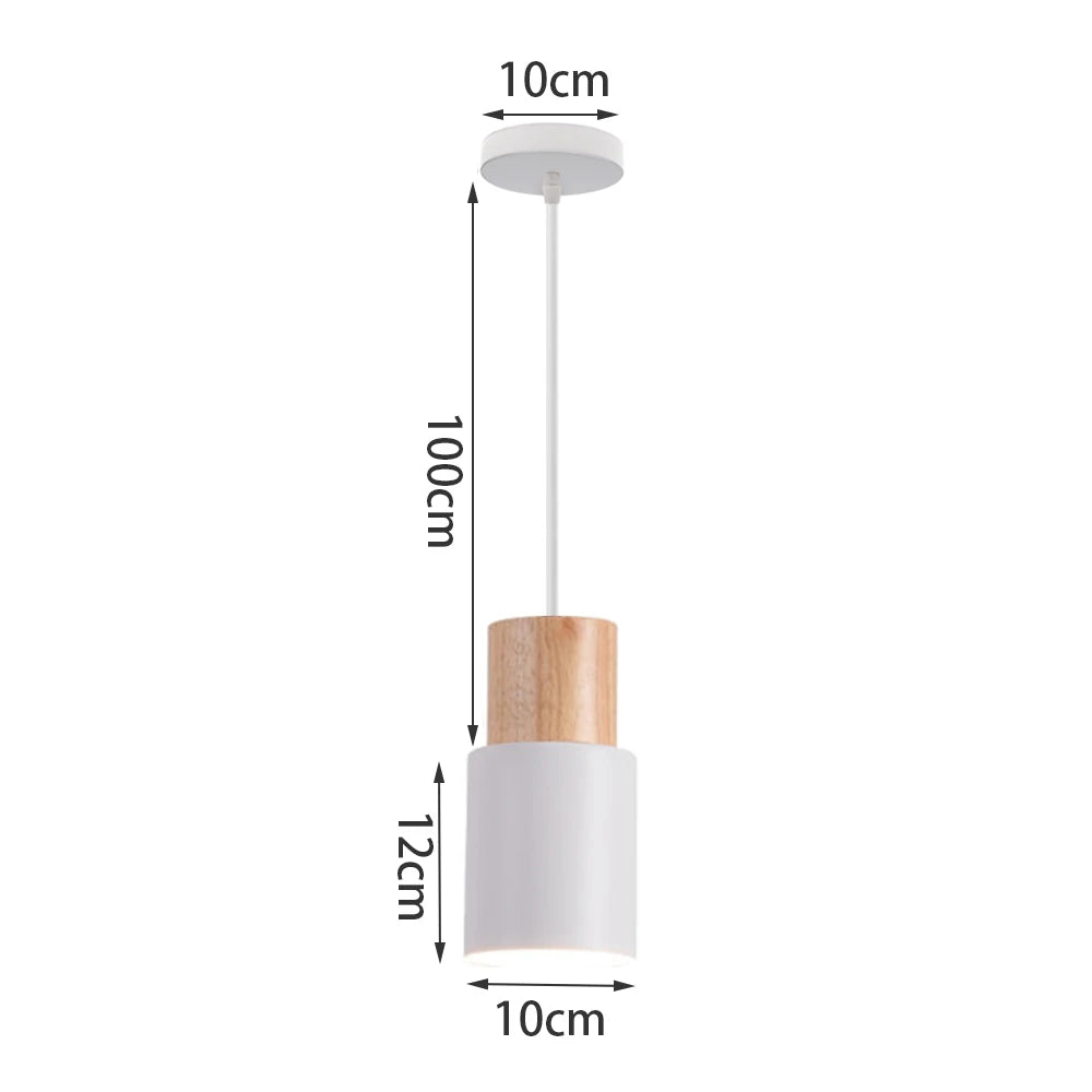 Eleganza Funzionale con Lampada a Sospensione in Stile Nordico