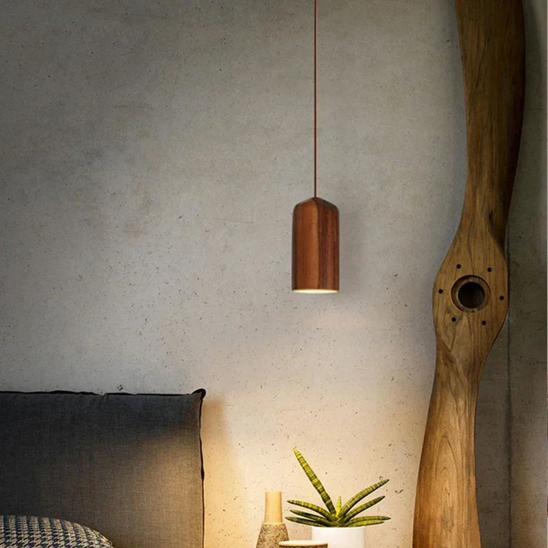 Lampada a Sospensione Nordica in Legno - Eleganza e Raffinatezza per Ogni Ambiente