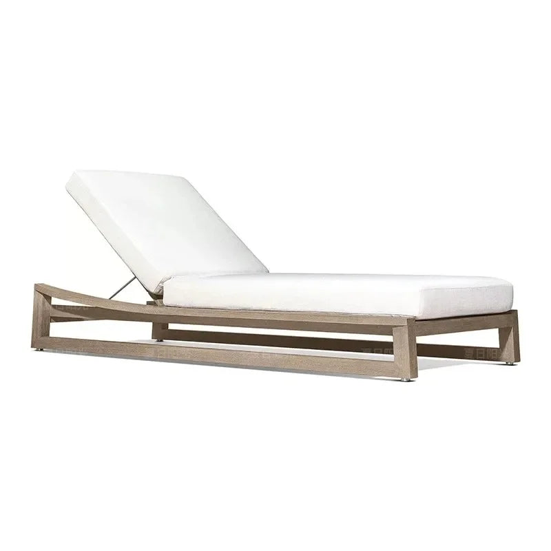 Divano da Esterno di Lusso in Teak - Eleganza e Comfort per Ogni Ambiente