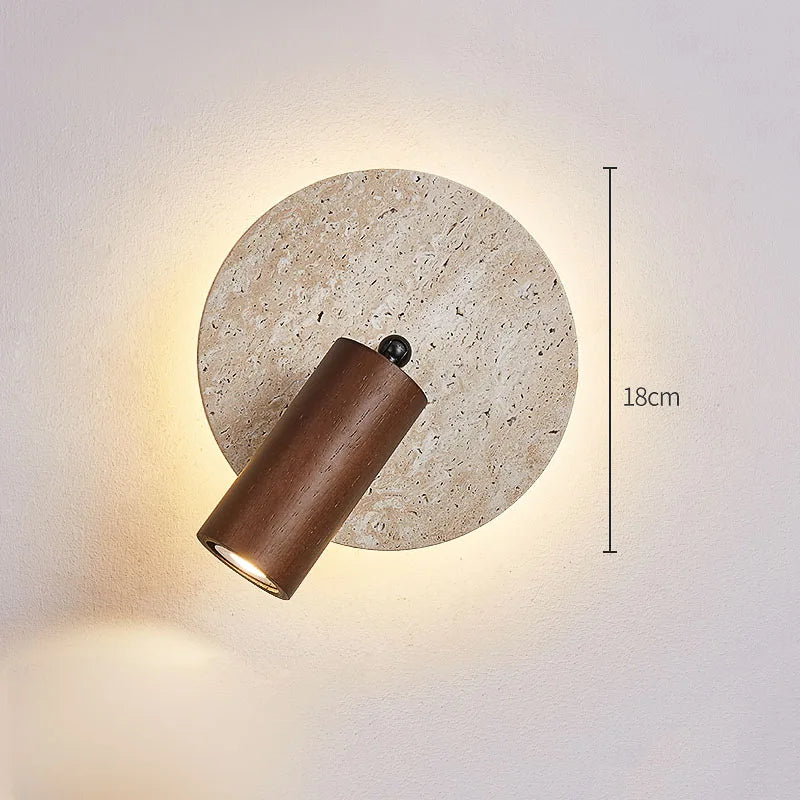 Lampada da Parete Wabi-Sabi - Eleganza Minimalista per la Tua Casa