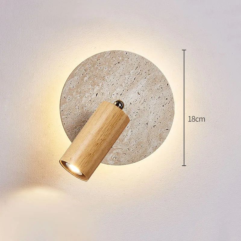 Lampada da Parete Wabi-Sabi - Eleganza Minimalista per la Tua Casa
