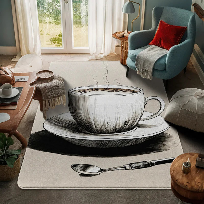 Tappetino Geometrico Astratto Morandi - Eleganza e Raffinatezza per Ogni Ambiente