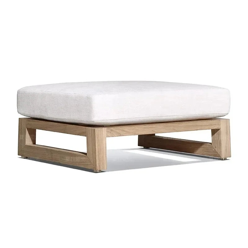 Divano da Esterno di Lusso in Teak - Eleganza e Comfort per Ogni Ambiente