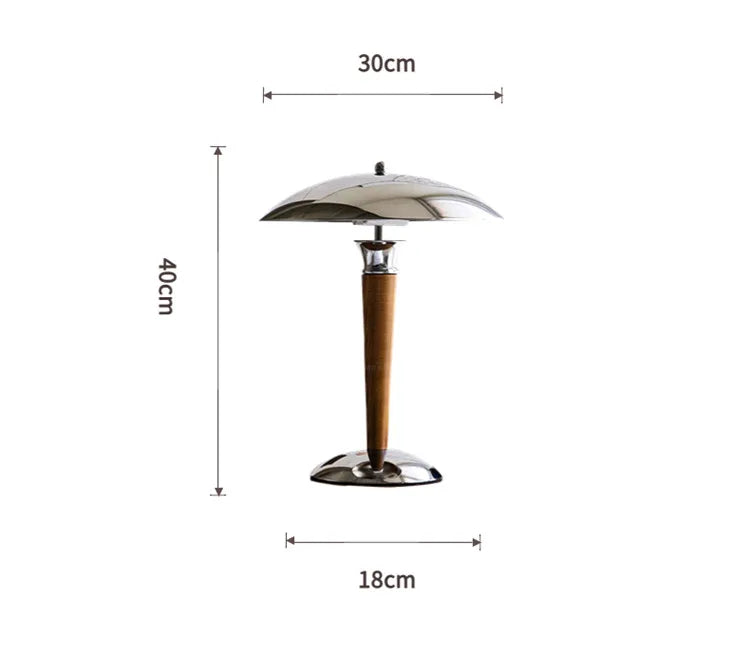 Eleganza Retrò con Lampada Wabi-Sabi