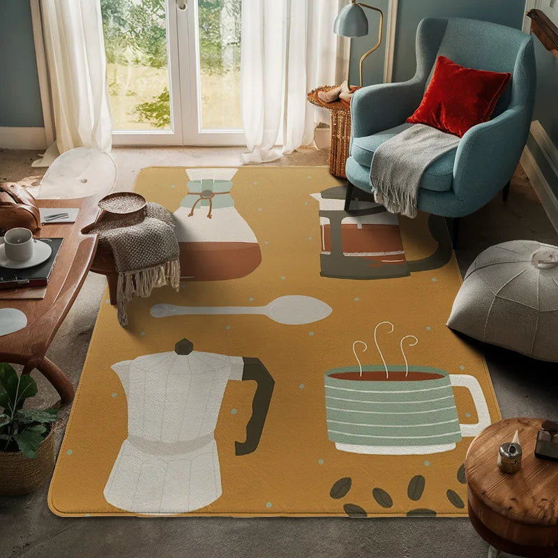 Tappetino Geometrico Astratto Morandi - Eleganza e Raffinatezza per Ogni Ambiente