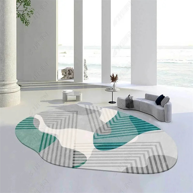 Tappeto Irregolare di Lusso - Eleganza e Comfort per Ogni Stanza