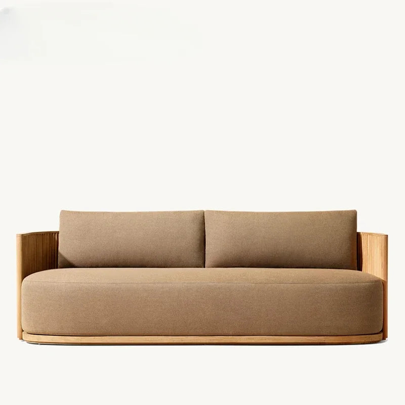 Divano da Esterno in Teak di Lusso: Eleganza e Durabilità per il Tuo Giardino