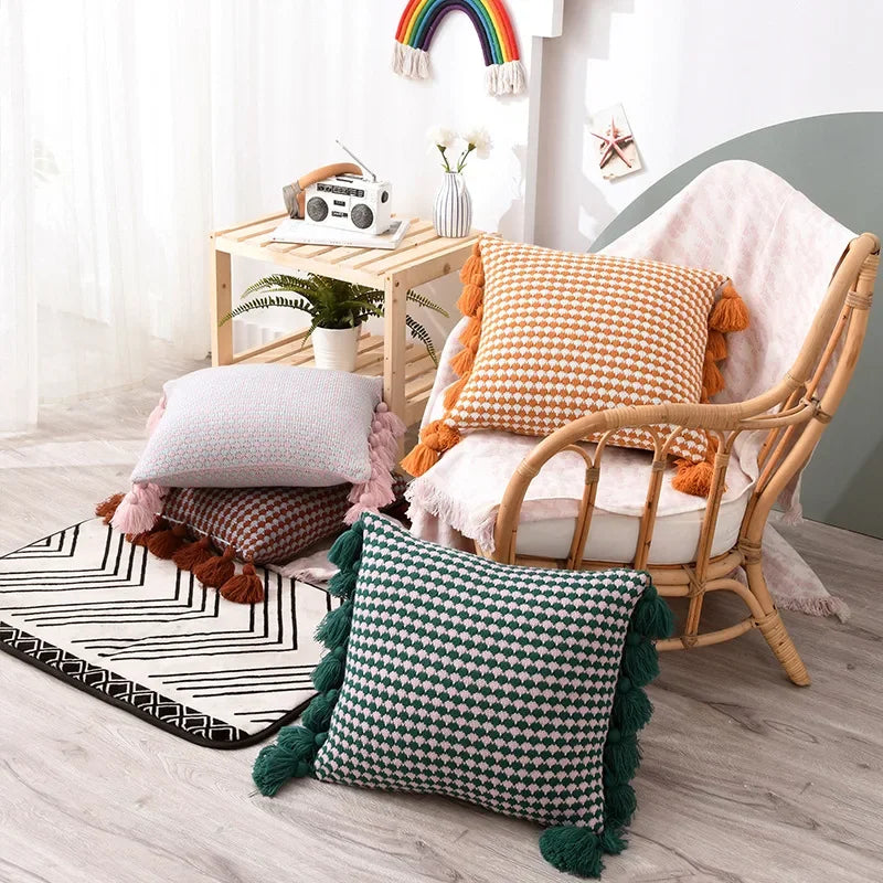 Eleganza Nordica con Fodera per Cuscino Artistico