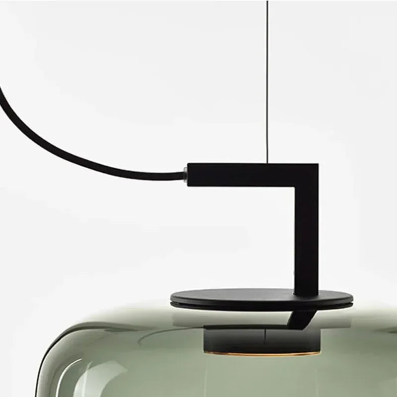 Lampada a Sospensione Moderna in Vetro - Design Nordico per Ambienti Eleganti