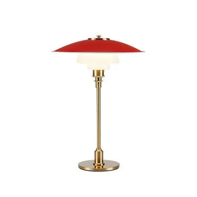 Eleganza Scandinava con Lampada da Scrivania in Vetro