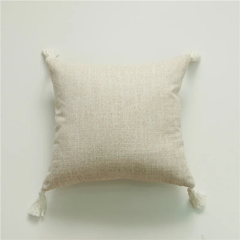 Federa in Lino con Nappe - Eleganza e Comfort per il Tuo Soggiorno