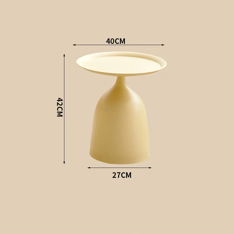 Stile Classico con Tavolino da Caffè Rotondo
