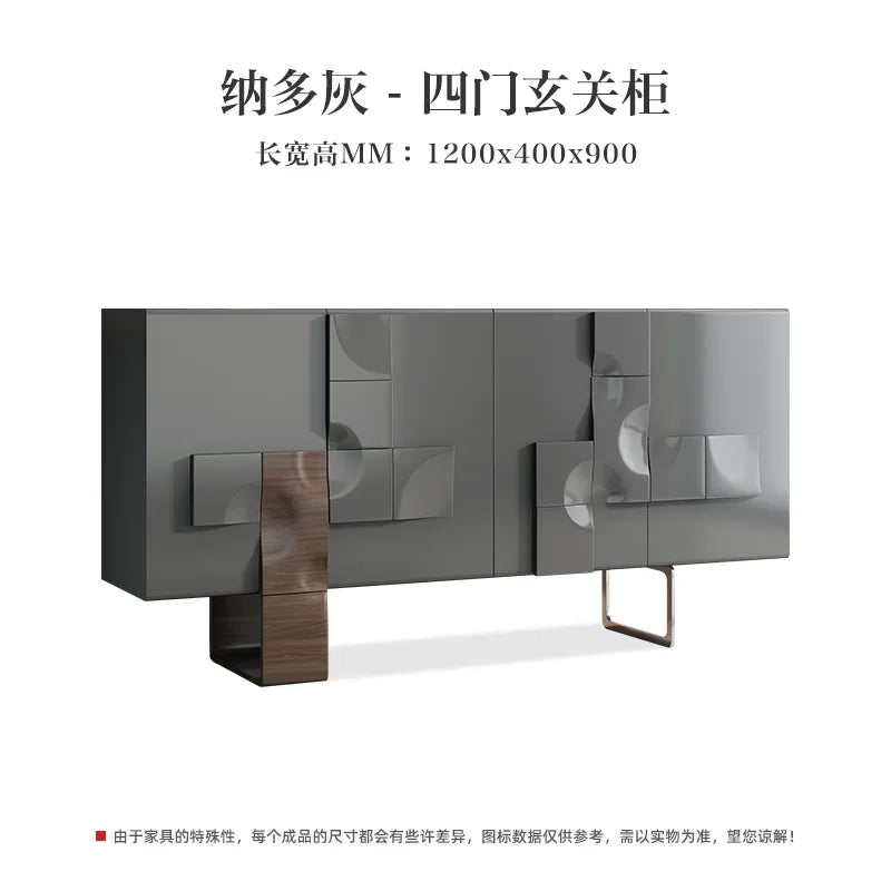 Armadio Decorativo Minimalista - Eleganza Italiana per il Tuo Soggiorno