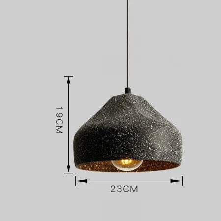 Lampada a Sospensione in Cemento Industriale - Eleganza e Raffinatezza per Ogni Ambiente