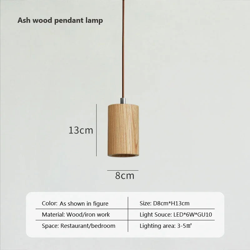 Lampada a Sospensione Nordica in Legno - Eleganza e Raffinatezza per Ogni Ambiente