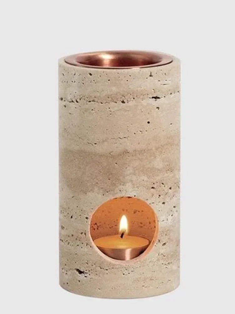 Raffinatezza Naturale con il Diffusore in Travertino
