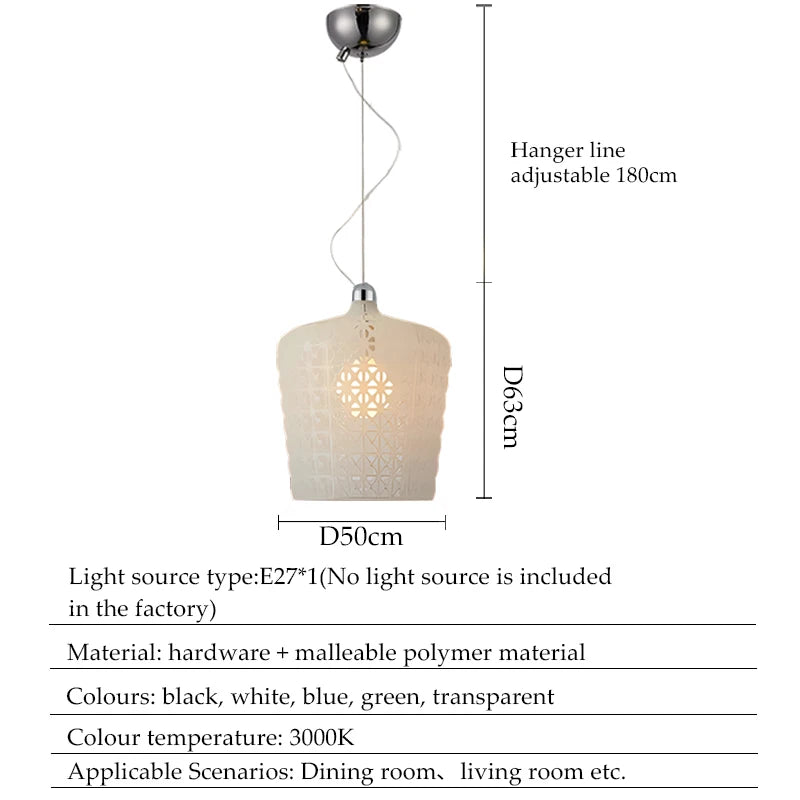 Lampadario Nordic Art Scavato – Eleganza Moderna e Design di Lusso