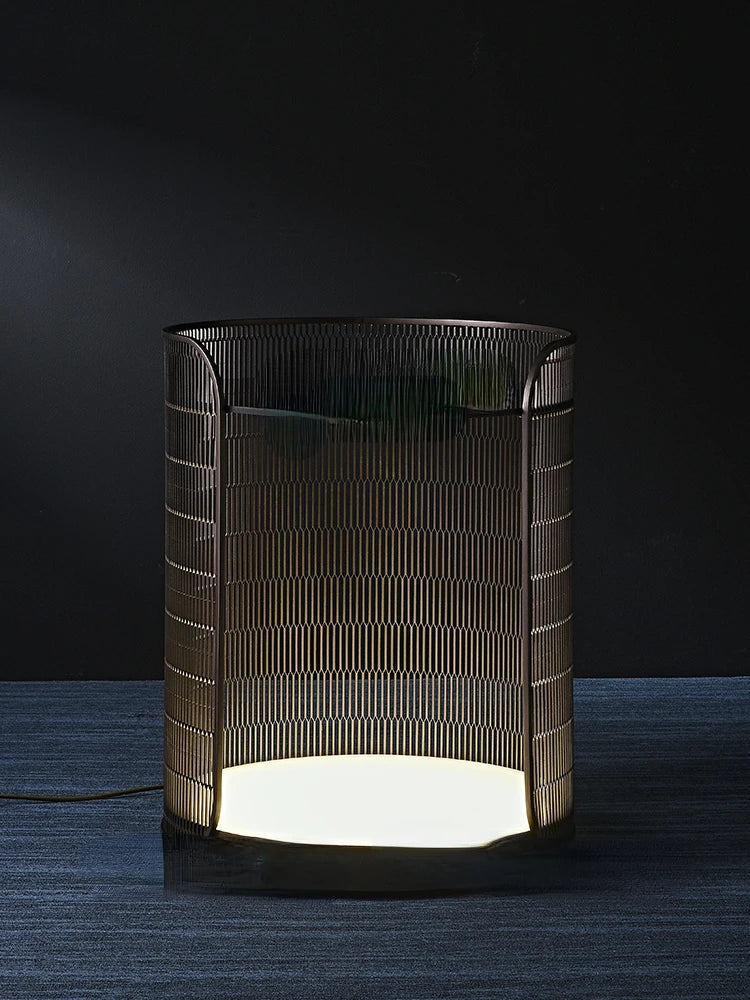 Lampada da Terra Integrata per Comodino - Design Moderno e Funzionale per Camera da Letto e Soggiorno