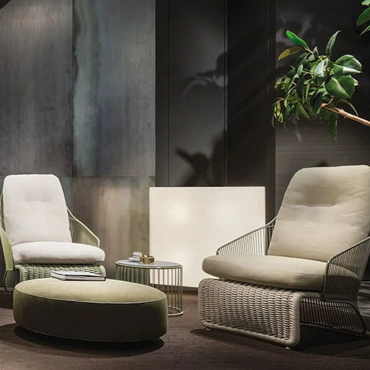 Eleganza e Relax con Set di Sedie in Rattan per Esterni