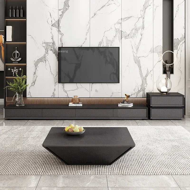 Tavolino Quadrato Nordico Moderno - Design Minimalista per Soggiorno, Hotel e Appartamenti