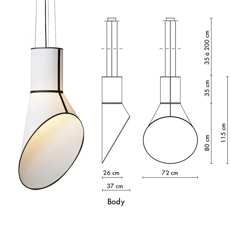 Lampada da Terra Wabi-Sabi - Eleganza Nordica per Ambienti di Fascia Alta