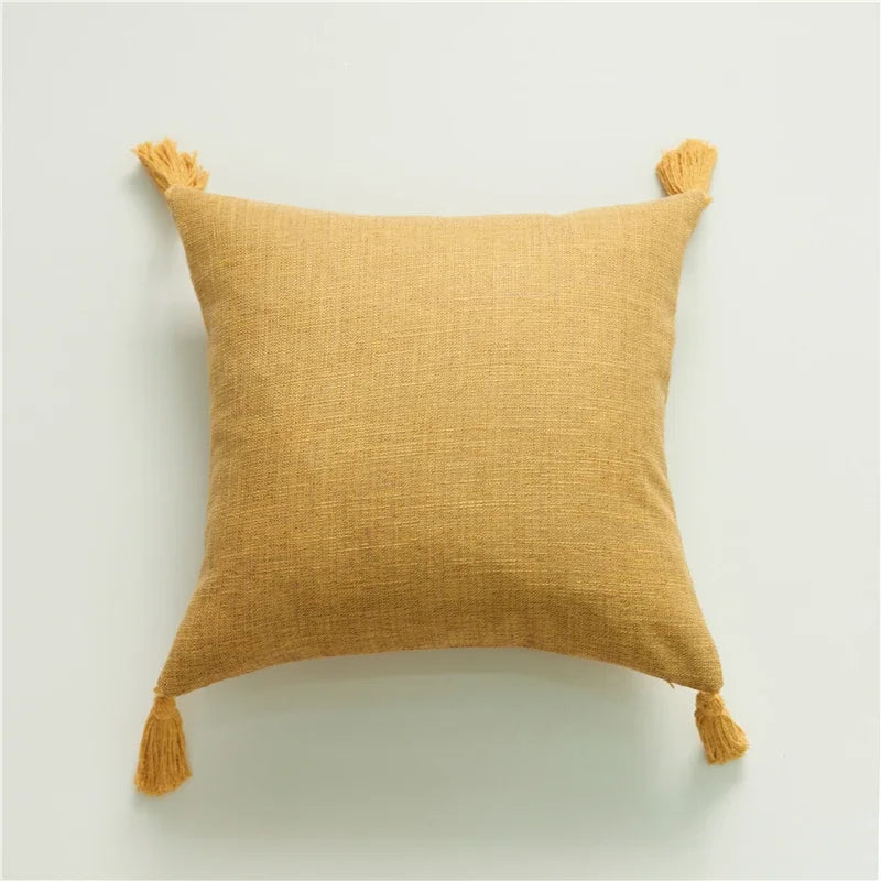 Federa in Lino con Nappe - Eleganza e Comfort per il Tuo Soggiorno