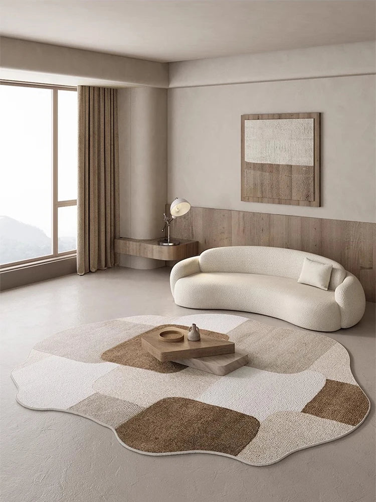 Tappeto Irregolare Geometrico - Eleganza e Comfort per Ogni Stanza