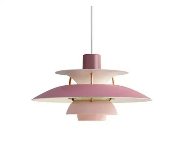 Fascino Danese con Lampadario a Sospensione Colorato