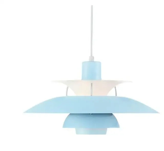 Fascino Danese con Lampadario a Sospensione Colorato