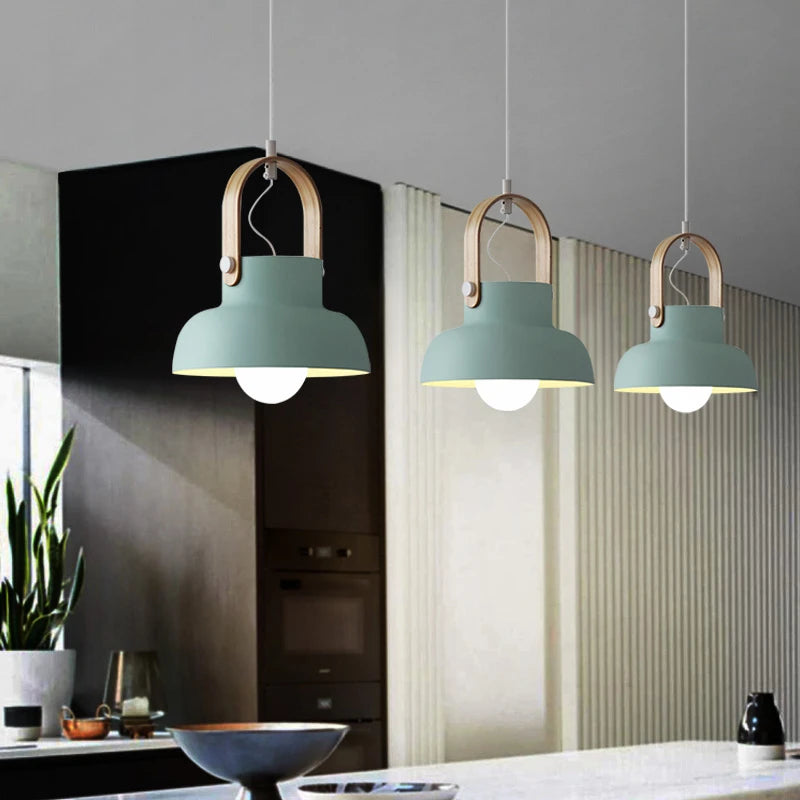 Eleganza Moderna con Lampada a Sospensione Loft Macaron