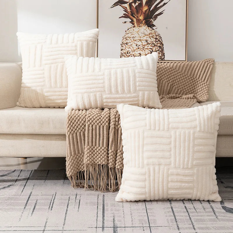 Federa per Cuscino in Peluche - Eleganza e Comfort per Ogni Ambiente