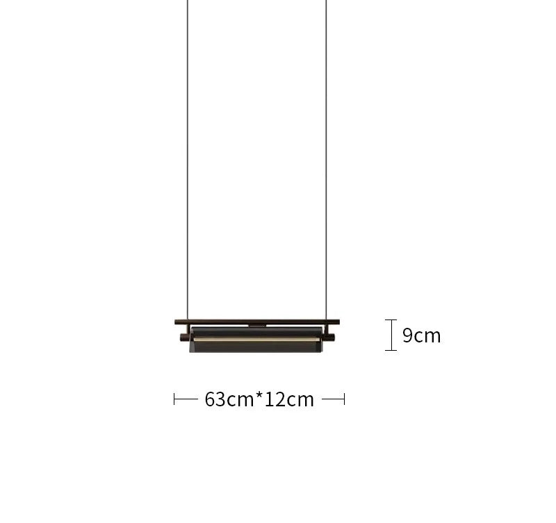 Lampadario Minimalista Italiano - Design Industriale di Lusso per Ristoranti e Ambienti Moderni