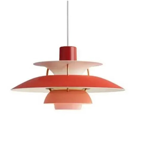 Fascino Danese con Lampadario a Sospensione Colorato