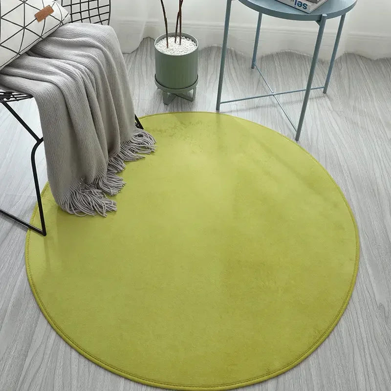 Tappeto Rotondo Nordico - Eleganza e Comfort per Ogni Stanza