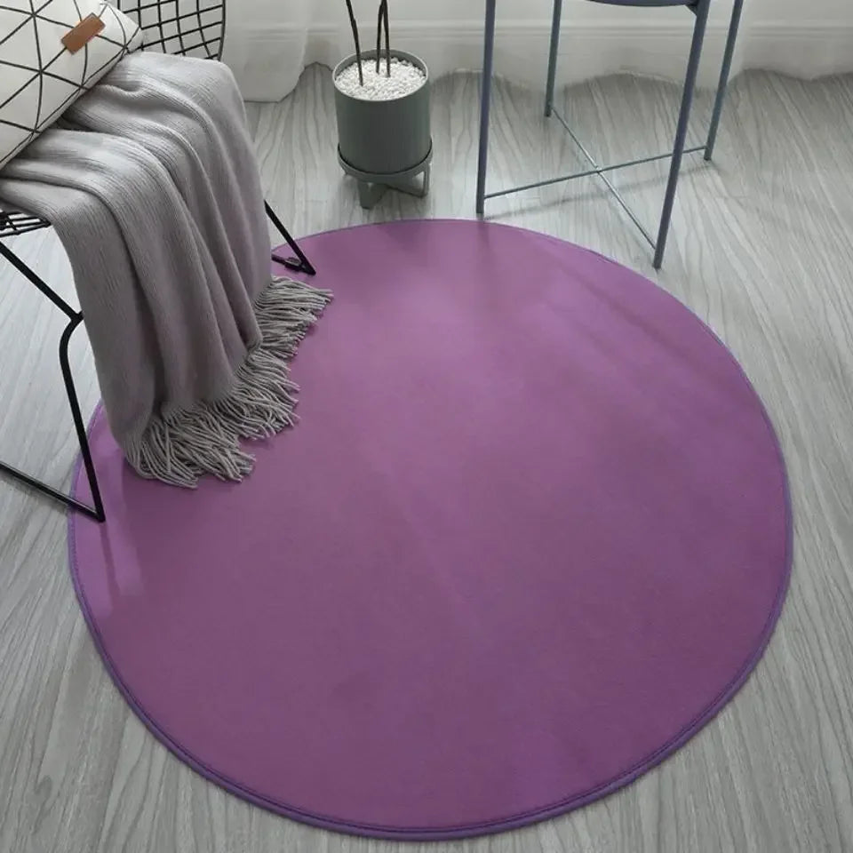 Tappeto Rotondo Nordico - Eleganza e Comfort per Ogni Stanza