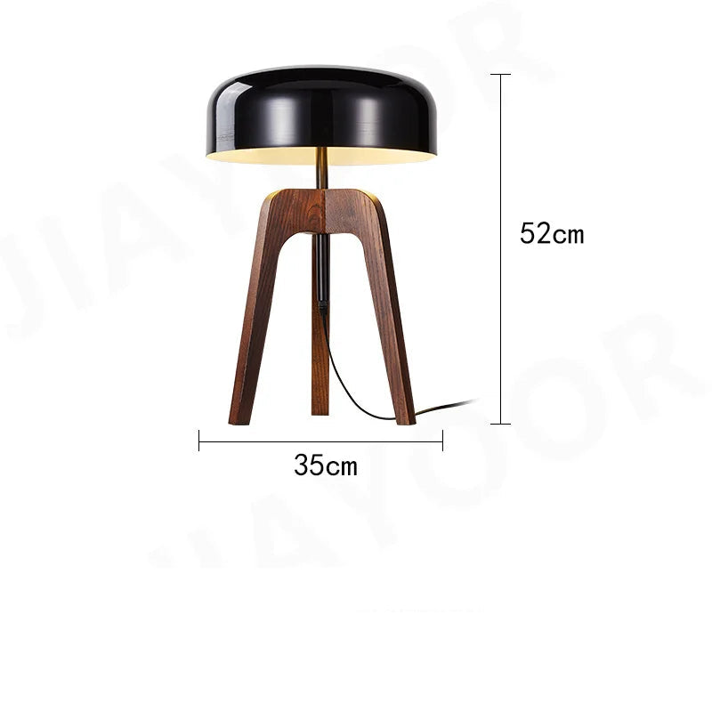 Eleganza Retrò con Lampada da Terra in Legno Massello