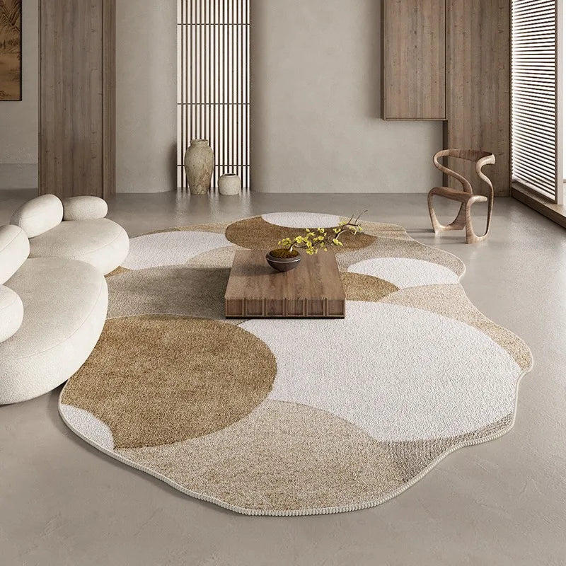 Tappeto Irregolare Geometrico - Eleganza e Comfort per Ogni Stanza