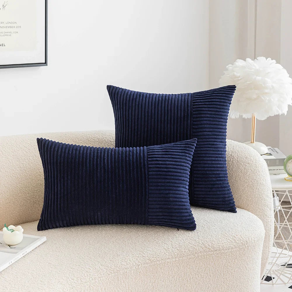 Fodera per Cuscino in Velluto a Coste - Eleganza e Comfort per Ogni Ambiente
