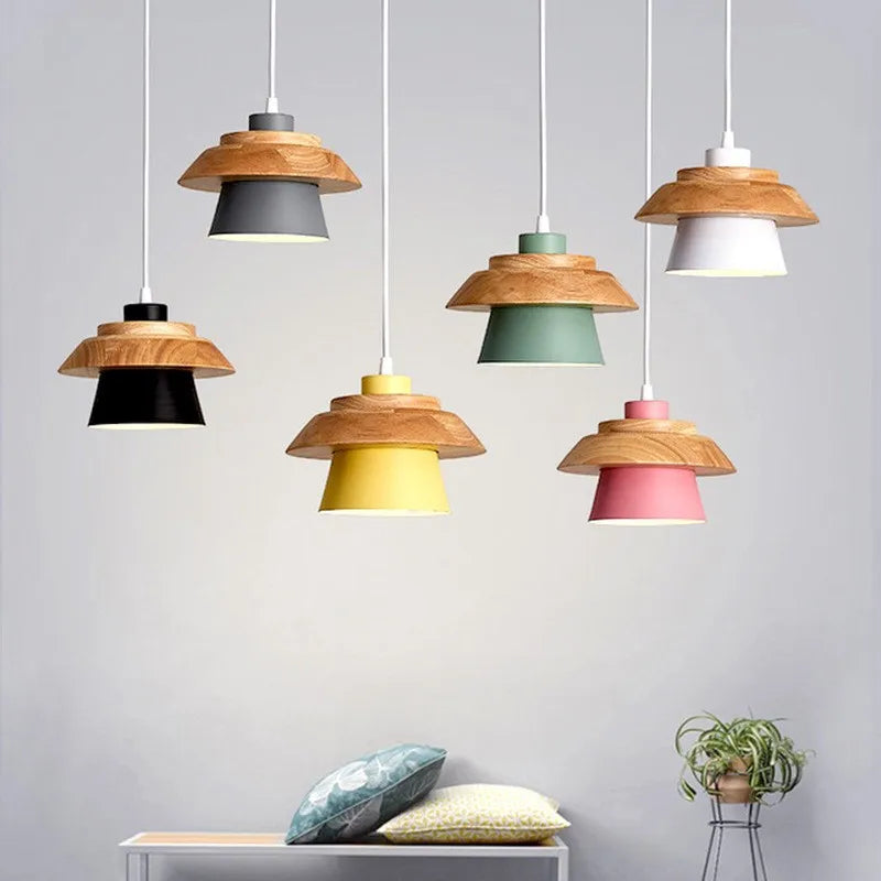 Eleganza Minimalista con Lampadario a LED in Stile Nordico