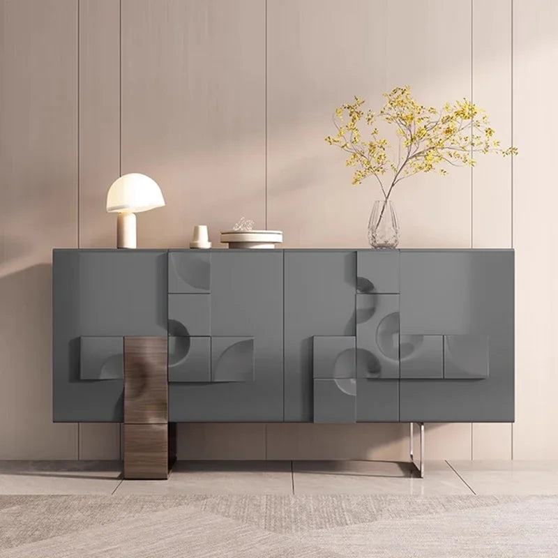 Armadio Decorativo Minimalista - Eleganza Italiana per il Tuo Soggiorno
