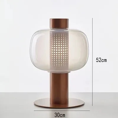 Lampada da Tavolo Bonbori Brokis - Design Retro in Vetro per un'Illuminazione Elegante e Funzionale