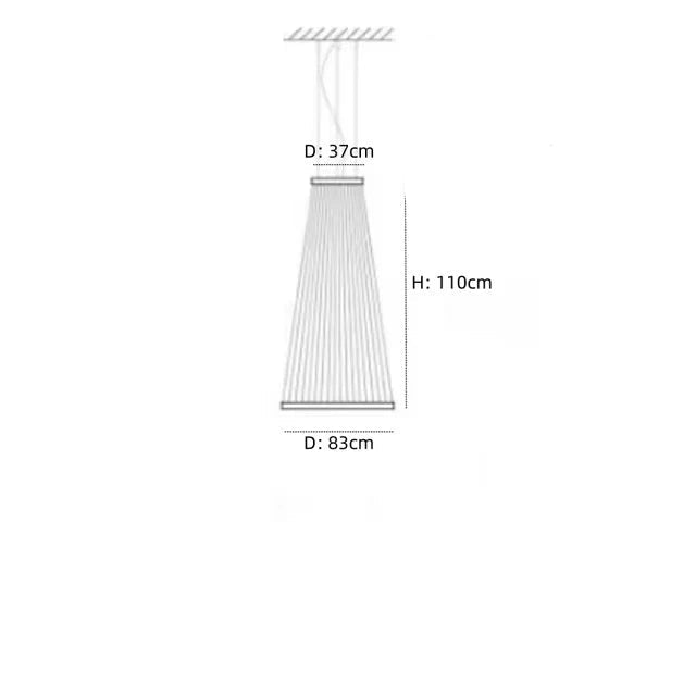 Lampadario Moderno di Design Spagnolo per Ville e Interni Eleganti