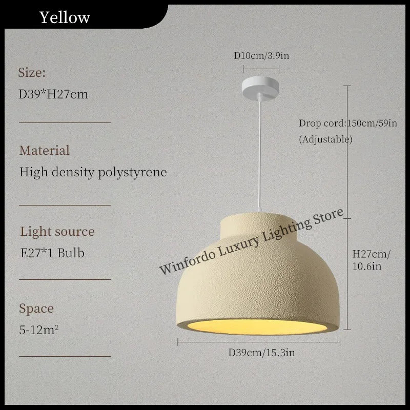 Lampada a Sospensione Wabi-Sabi 2024 – Design Artistico e Illuminazione Suggestiva