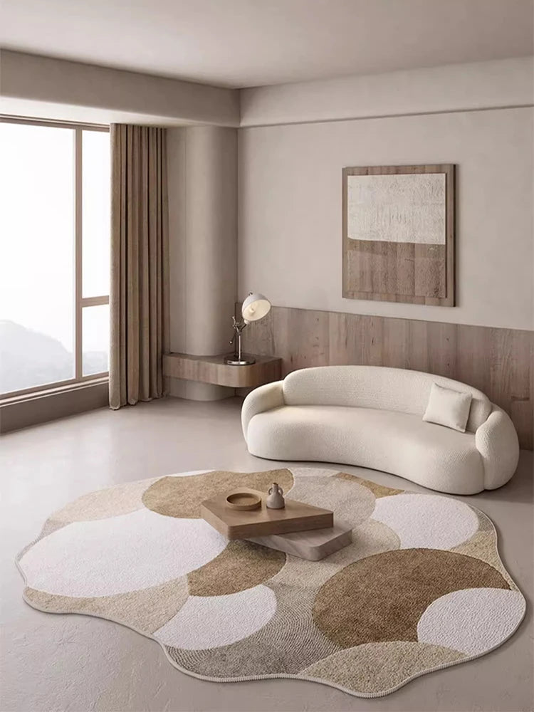 Tappeto Irregolare Geometrico - Eleganza e Comfort per Ogni Stanza